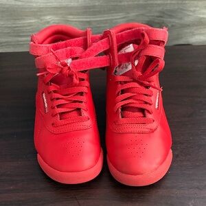Reebok Kids Vibrant Red Sneakers